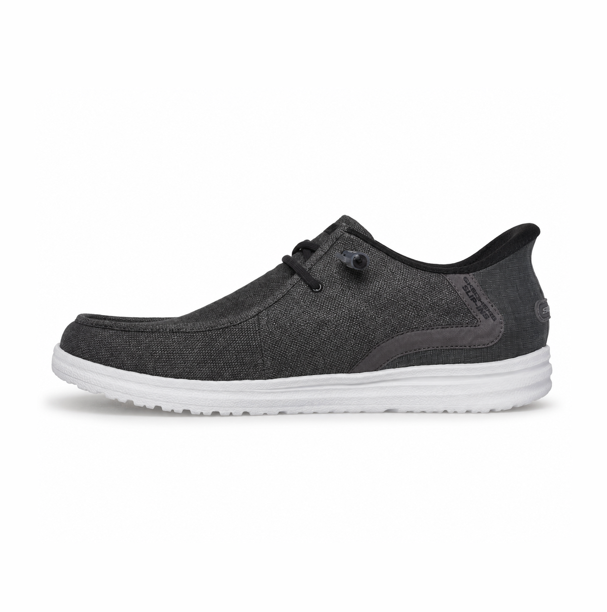210959/BKGY MELSON - CORONADO Mens Shoes Black/Grey