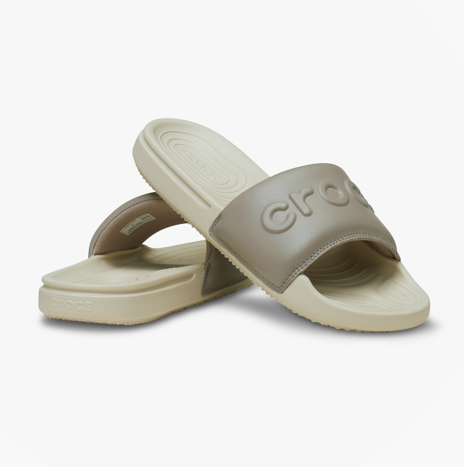 Crocs CROCS ALL DAY Womens Sliders Bone/Taupe