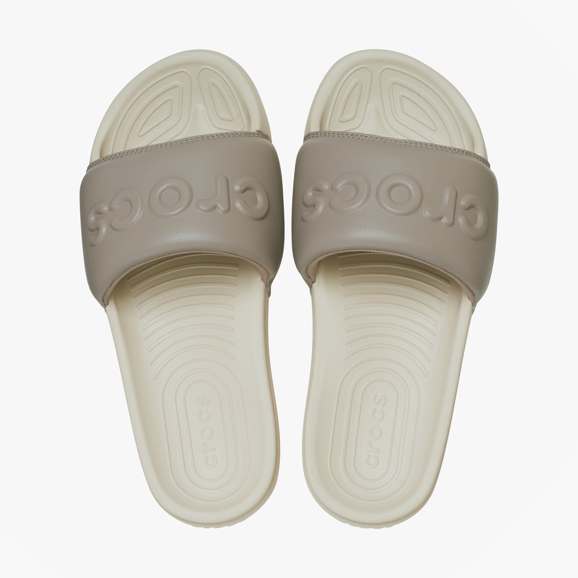 Crocs CROCS ALL DAY Womens Sliders Bone/Taupe