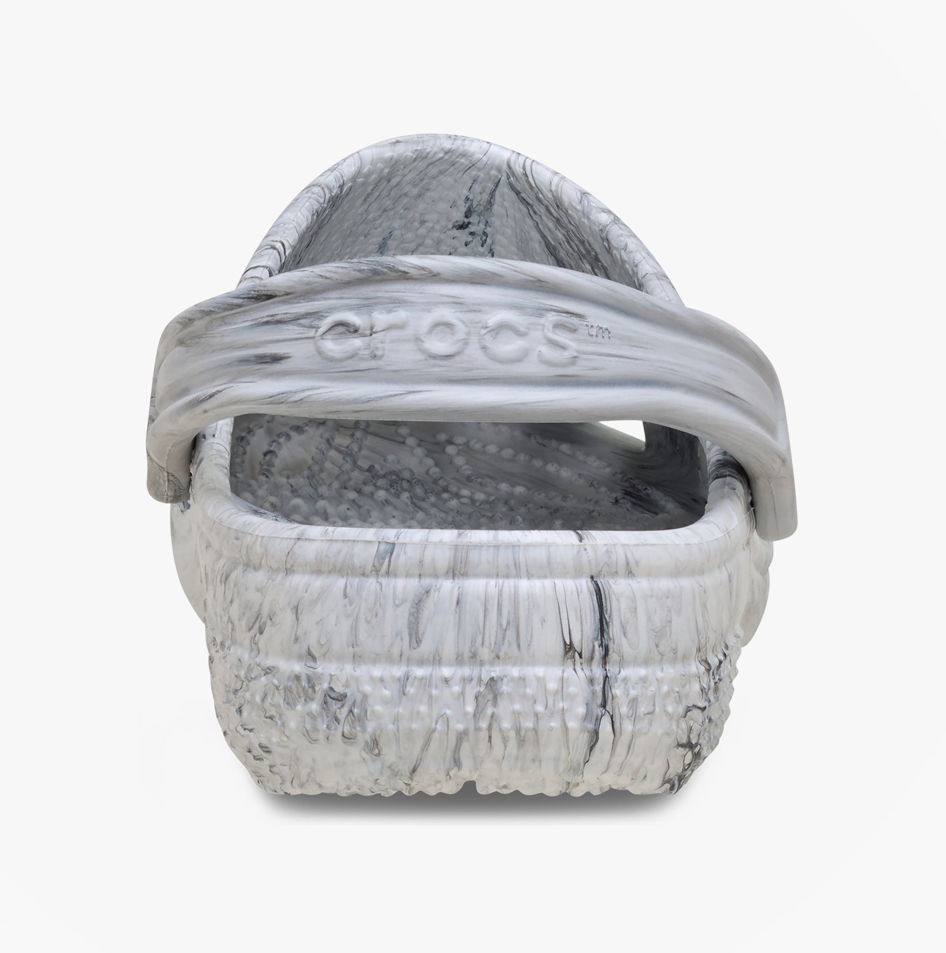 Crocs 211583 WATERCOLOR MARBLED Womens Clogs Grey Swirl