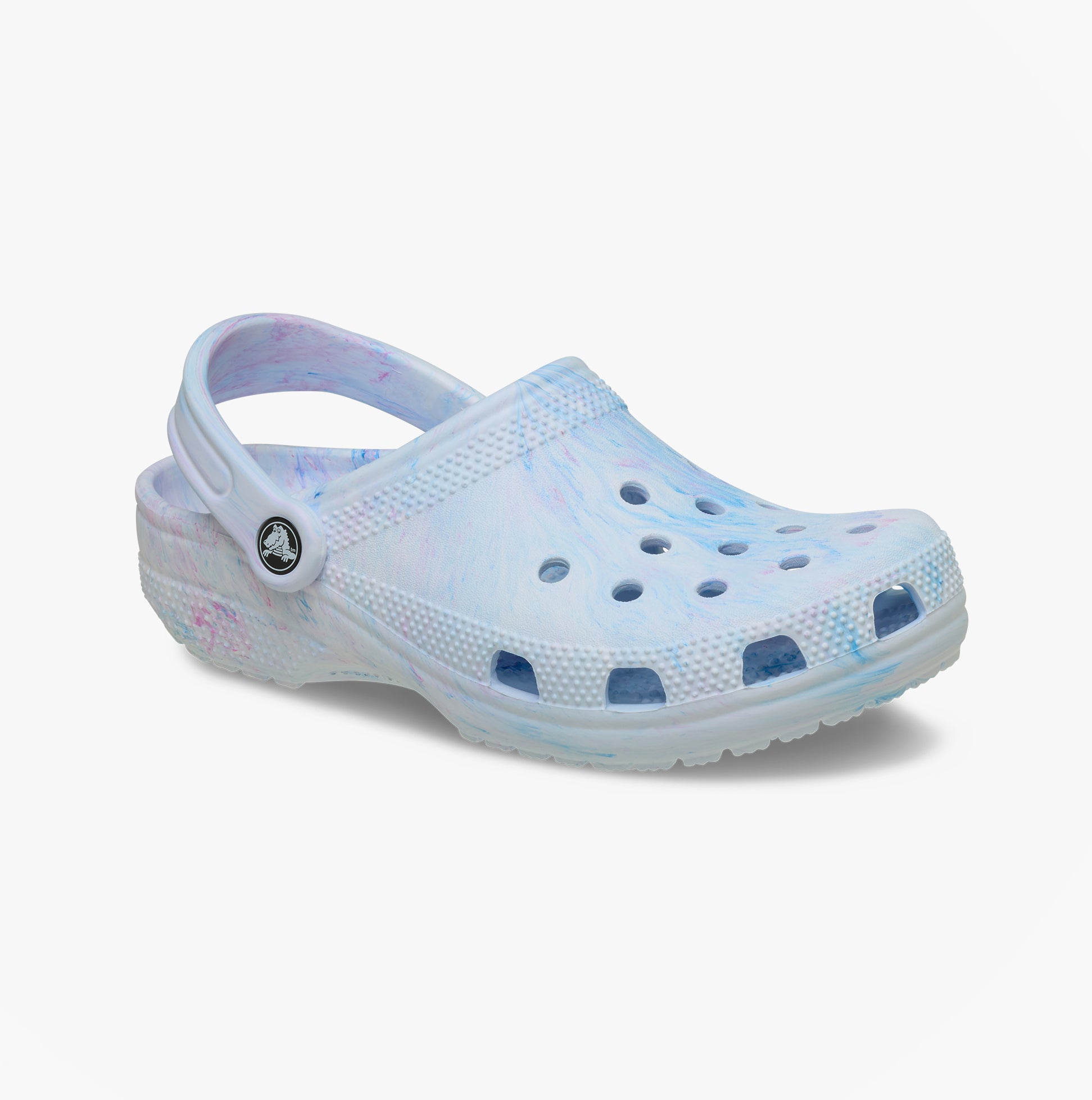 Crocs 211583 WATERCOLOR MARBLED Womens Clogs Oxygen Swirl