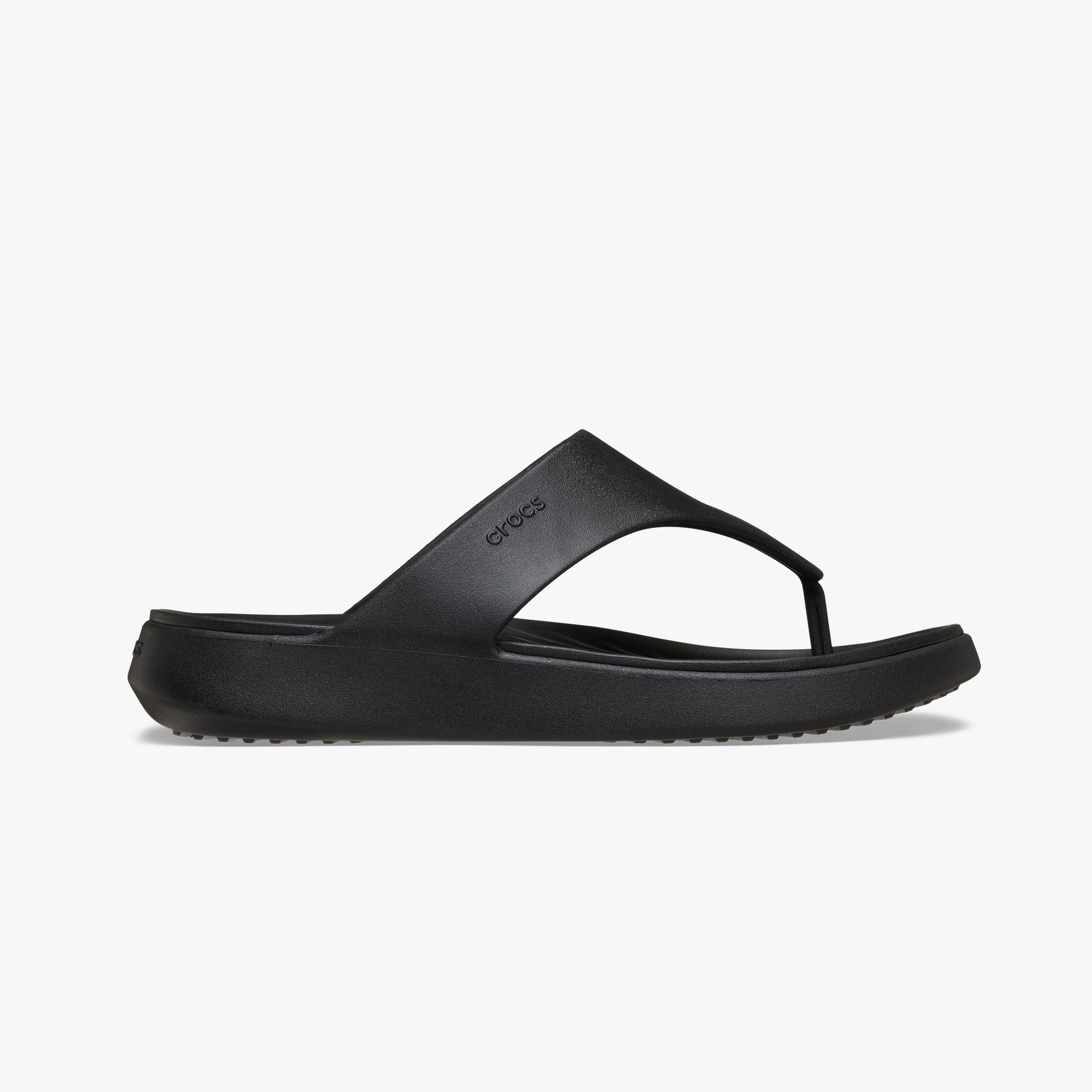 Crocs GETAWAY TRIANGLE FLIP Womens Flip-flops Black