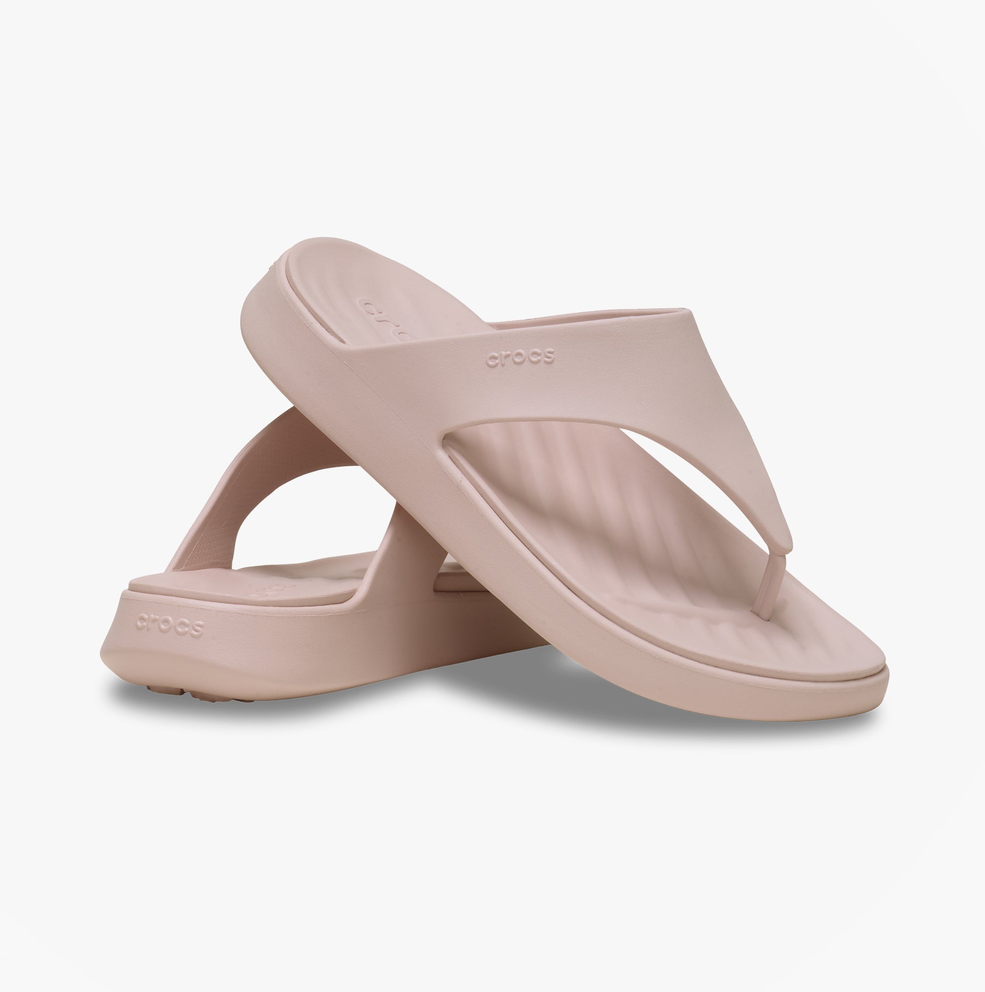 Crocs GETAWAY TRIANGLE FLIP Womens Flip-flops Quartz