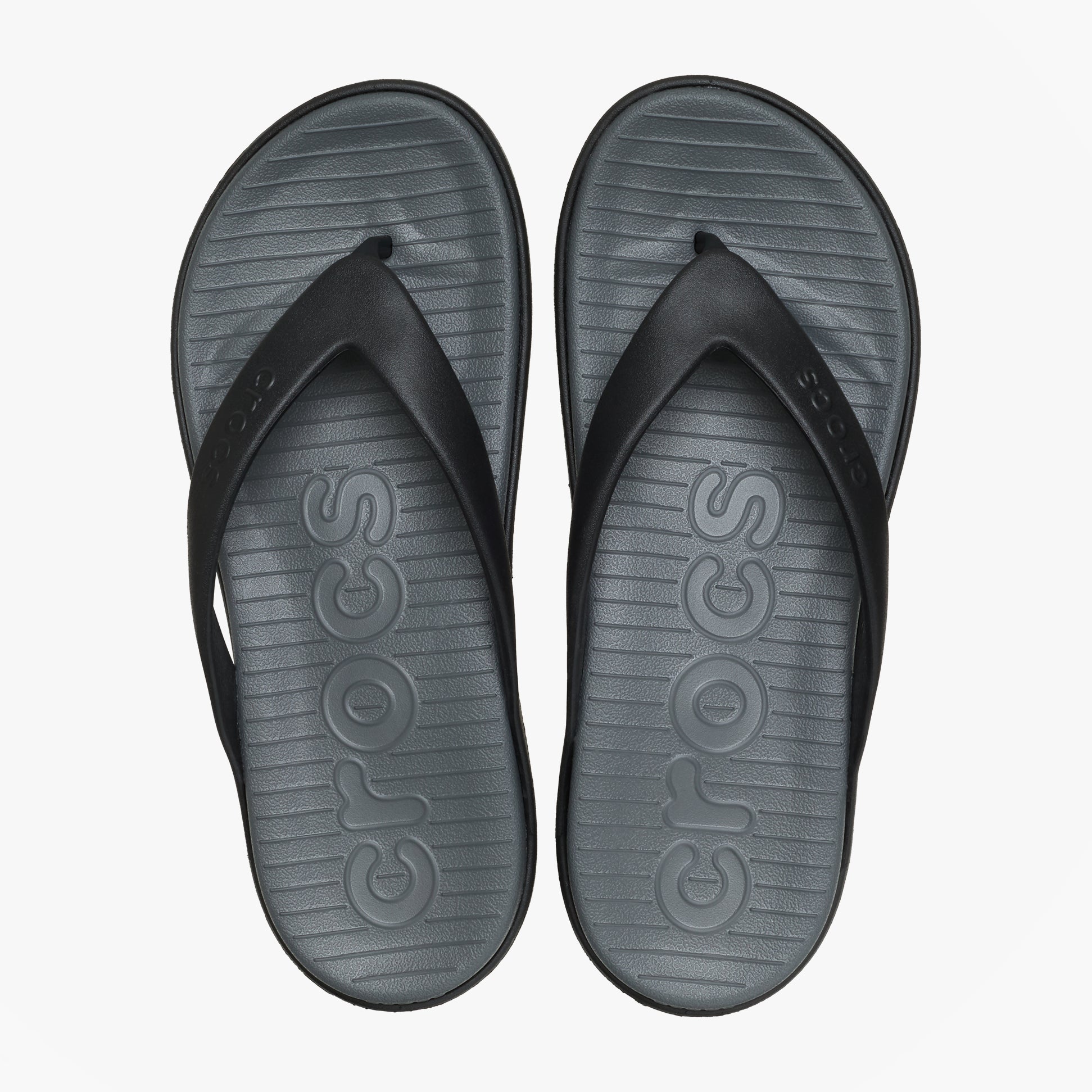 Crocs COAST FLIP Mens Flip-flops Black/Slate Grey