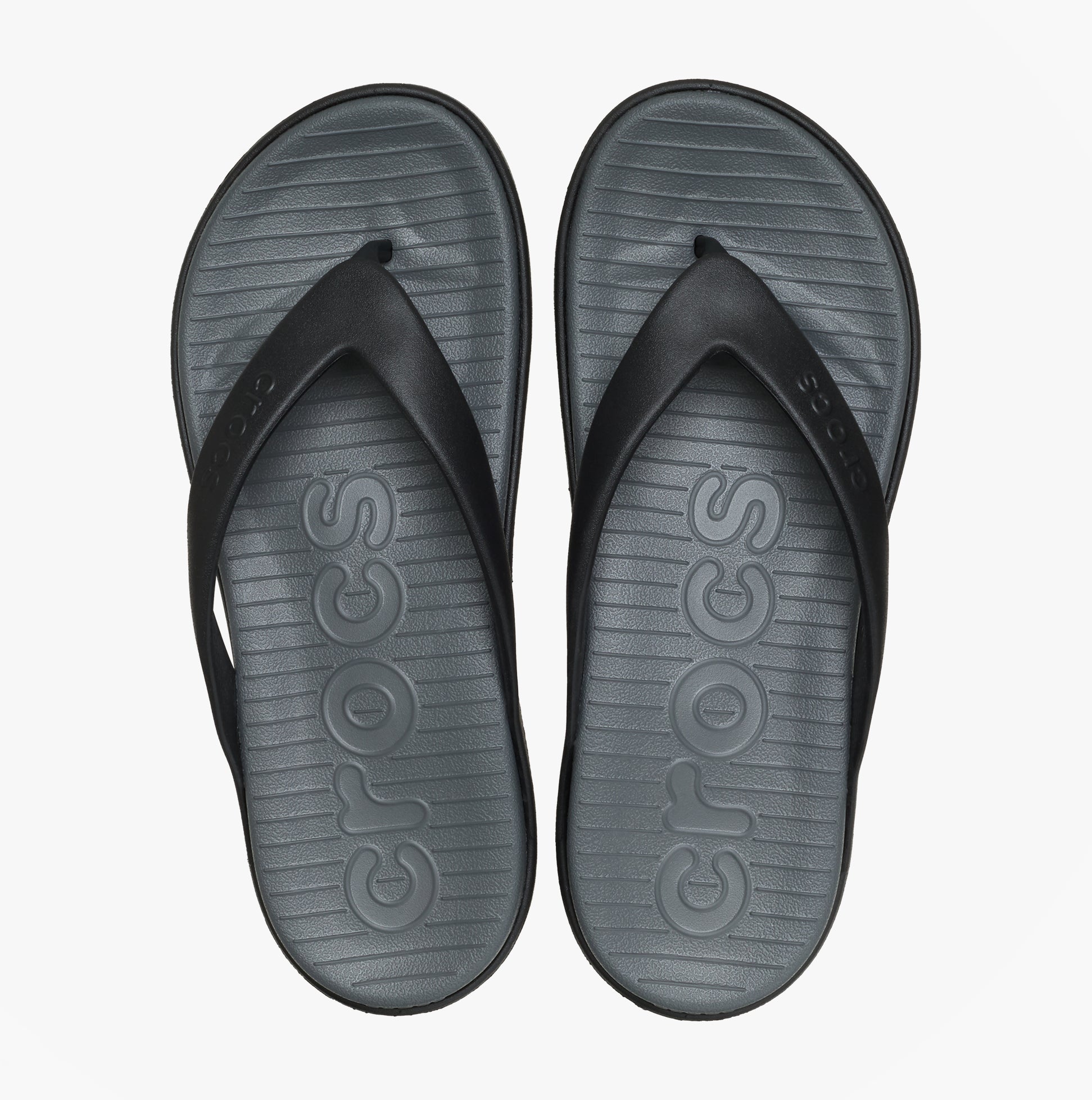 Crocs COAST FLIP Mens Flip-flops Black/Slate Grey