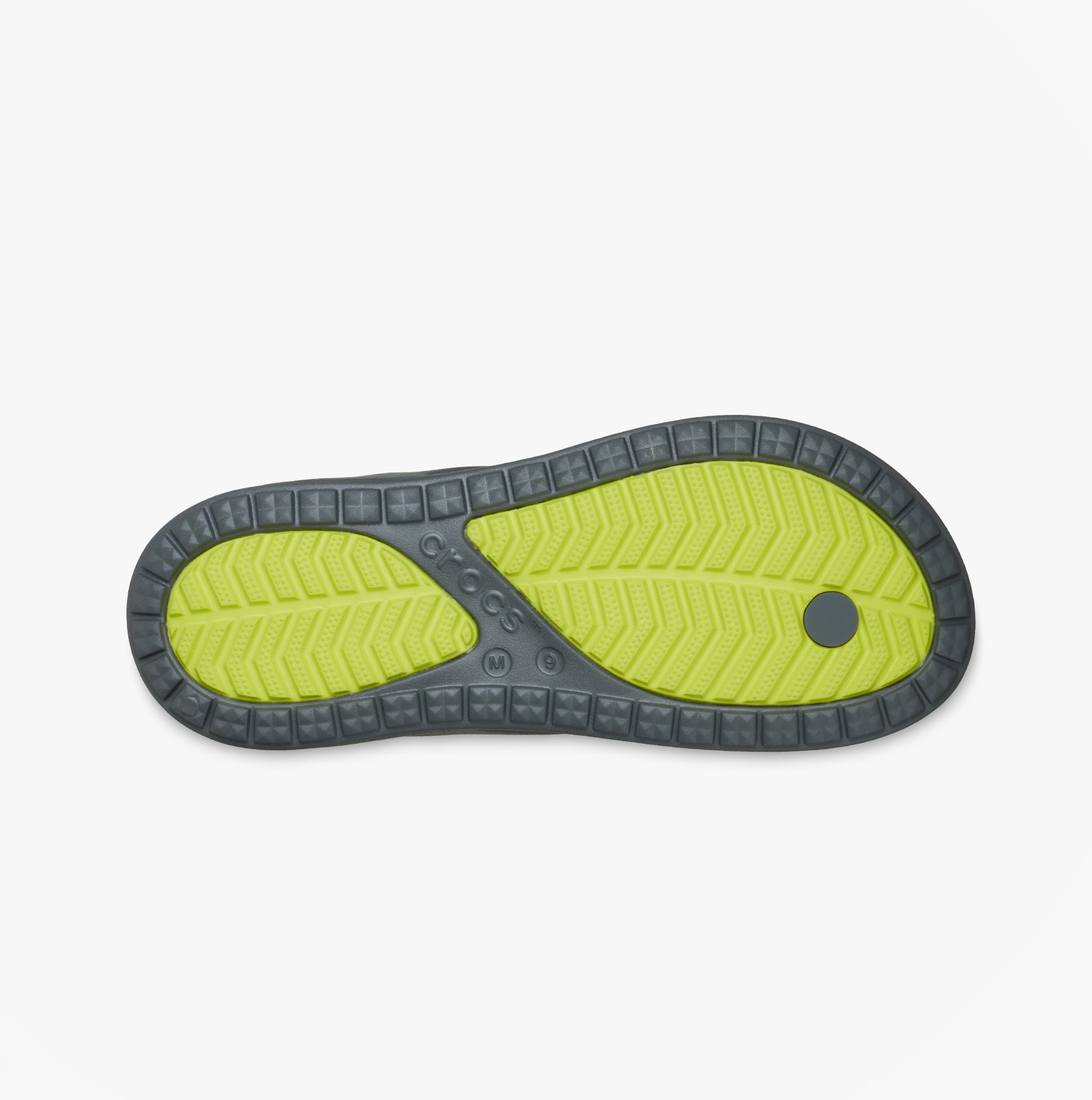 Crocs COAST FLIP Mens Flip-flops Slate Grey/Citrus
