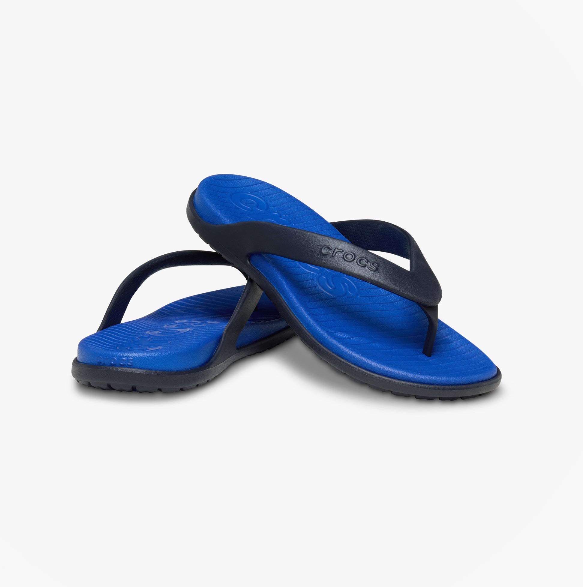 Crocs COAST FLIP Mens Flip-flops Blue Bolt/Deep Navy