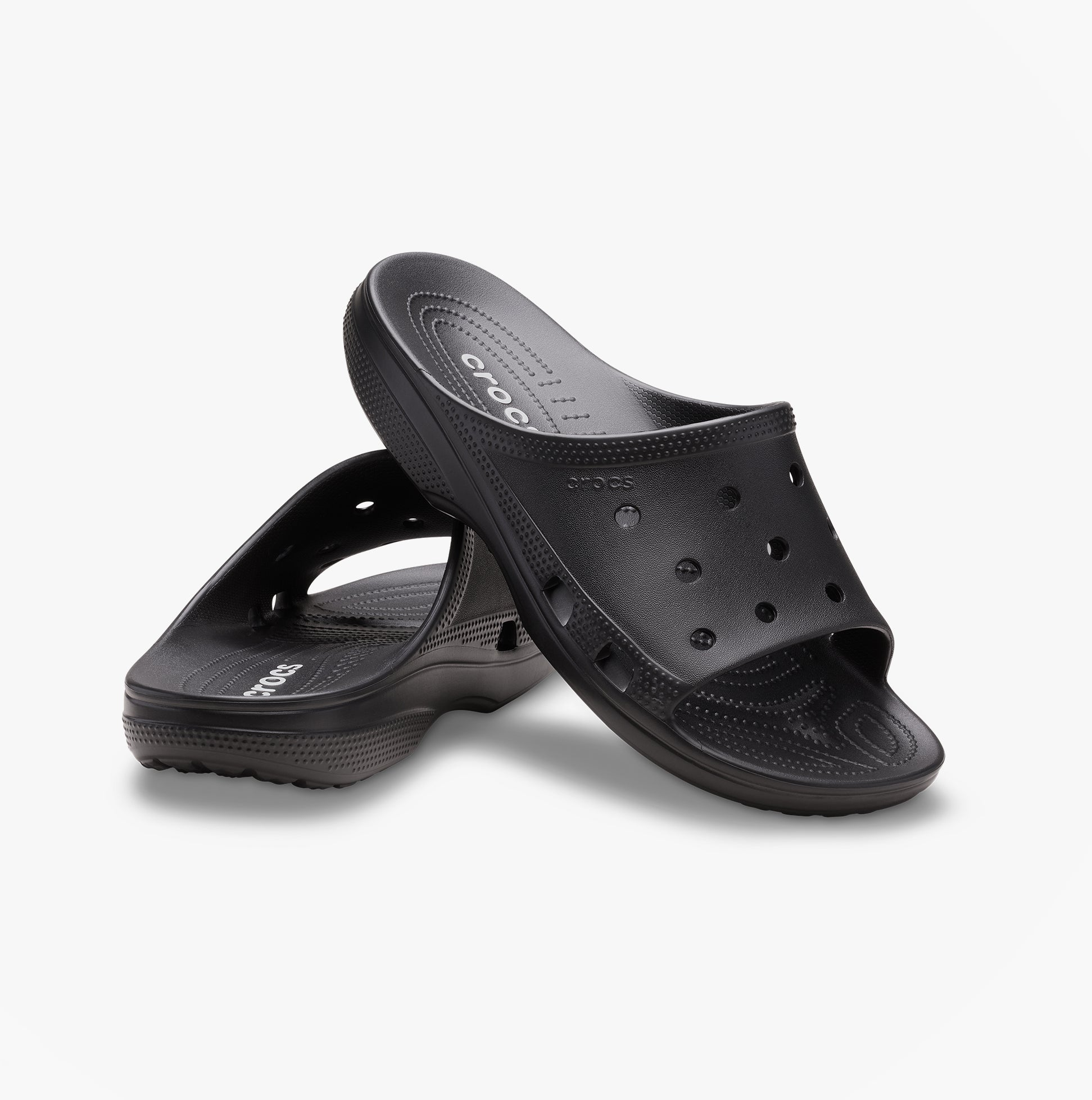 Crocs SATURDAY SLIDE Mens Sliders Black