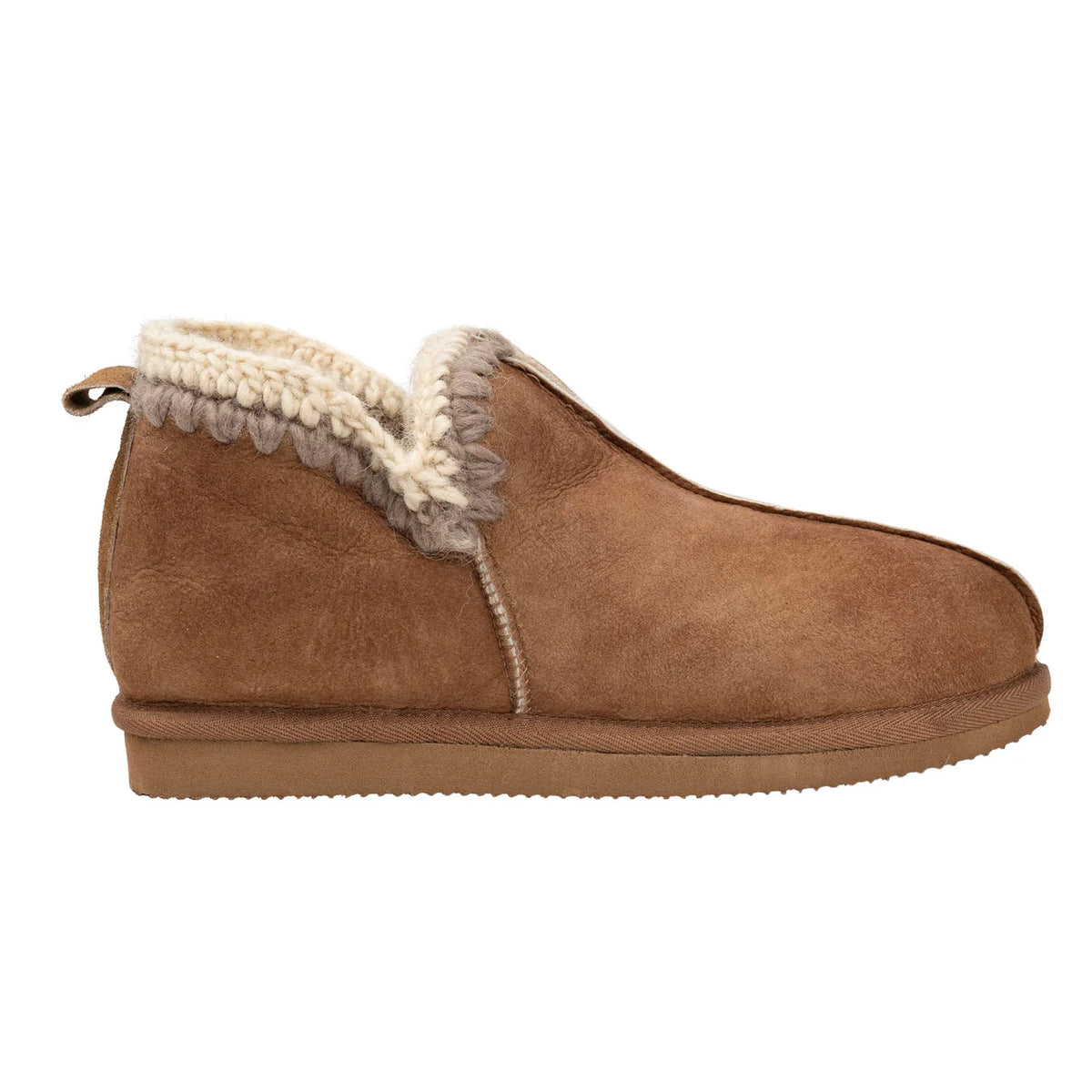 Shepherd JULIET Womens Full Slippers Antique Cognac
