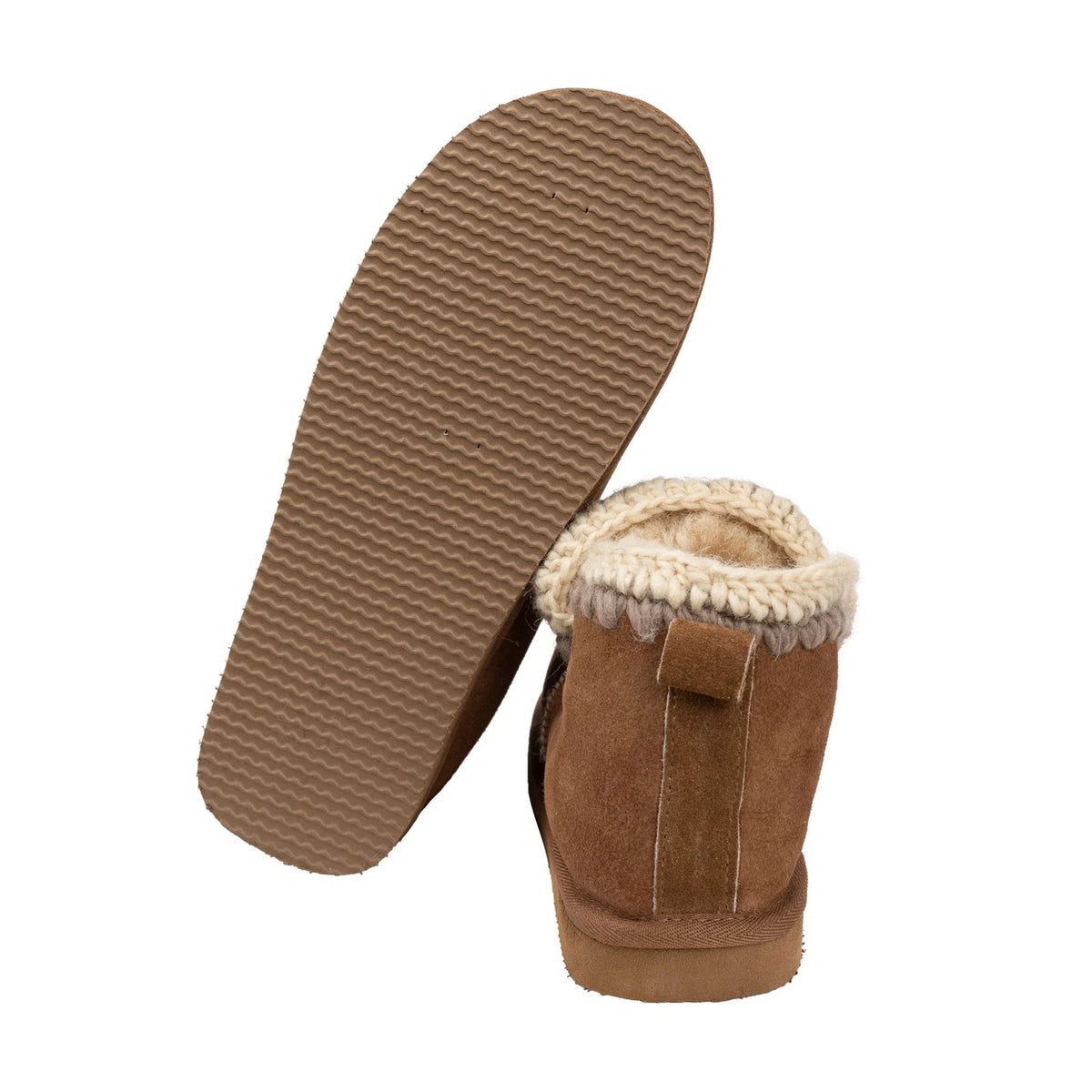 Shepherd JULIET Womens Full Slippers Antique Cognac