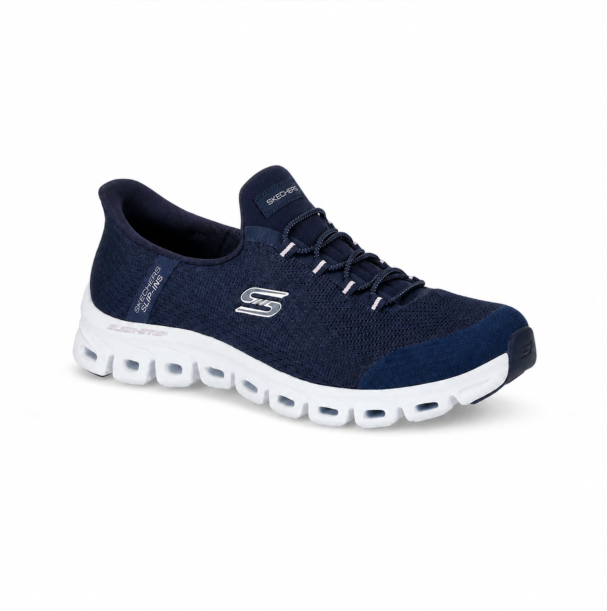 Skechers 104547/NVY GLIDE-STEP - PURSUIT Womens Trainers Navy