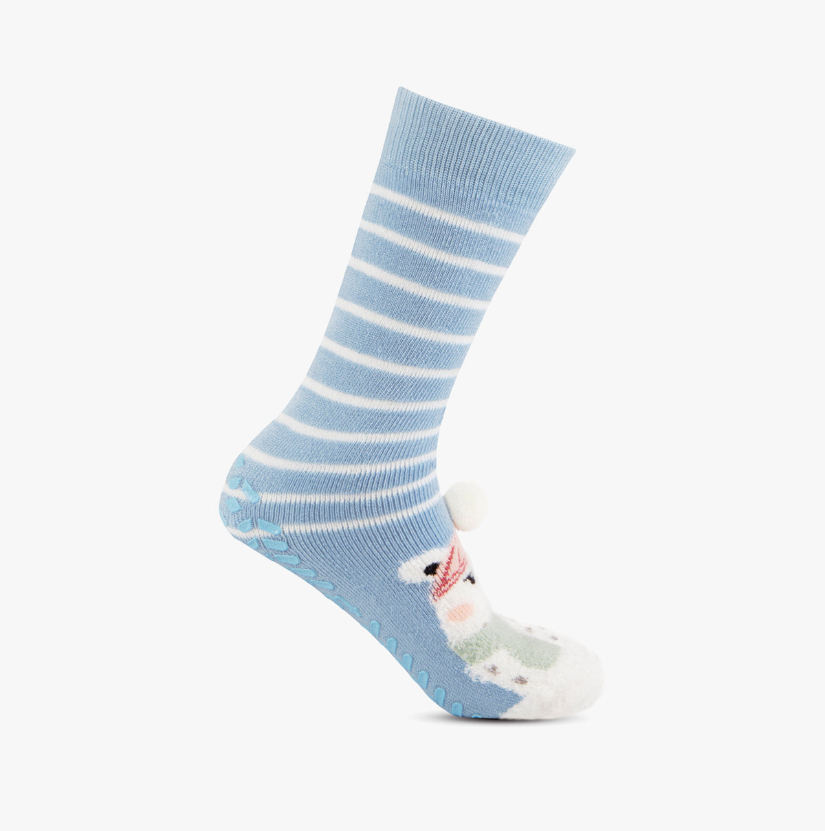 Totes Toasties 3220 SINGLE ORIGINAL SLIPPER SOCKS Womens Slipper Socks Polar Bear