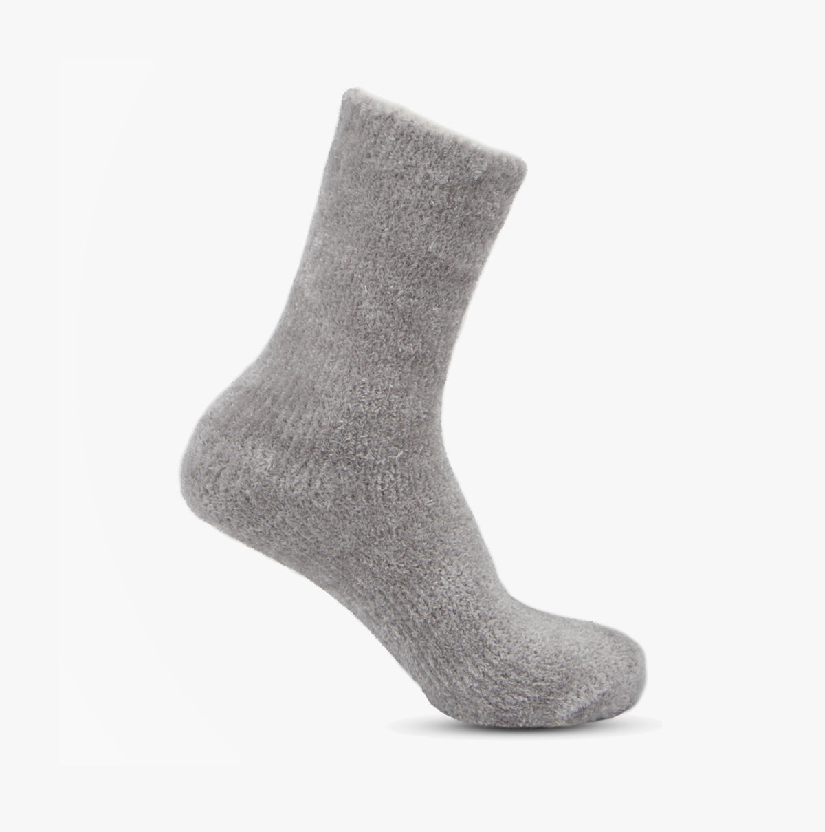 Totes Toasties fair-isle-cheni Womens Slipper Socks Grey