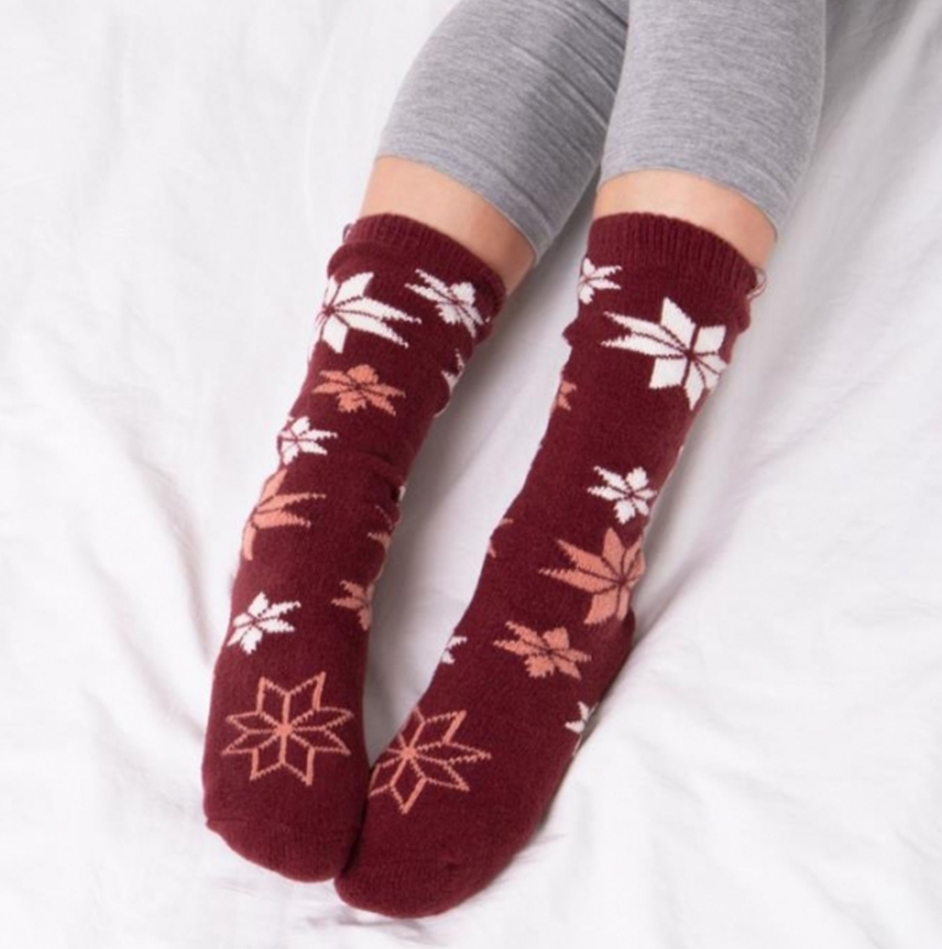 Totes Isotoner 3251F KNEE HIGH SUPERSOFT WELLY BOOT SOCK Womens Welly Socks Berry