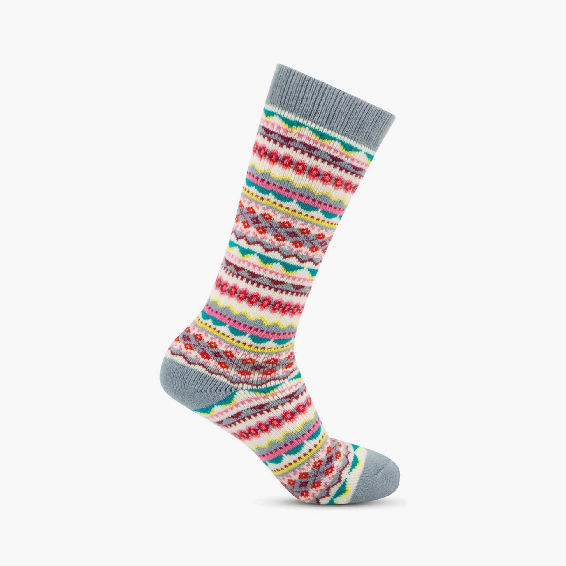 Totes Toasties 3277 WELLY BOOT SOCKS (TWIN PACK) Womens Welly Socks Multi