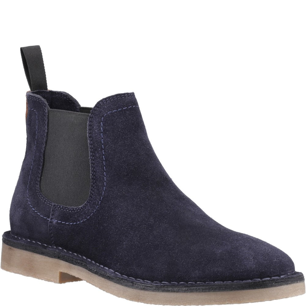 Hush Puppies Shaun Chelsea Mens Chelsea Boots Navy