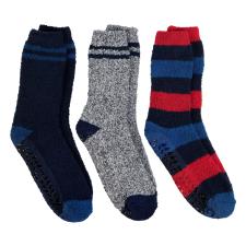 Totes Toasties 3312 SUPER SOFT COSY SOCKS Mens Crew Navy Mix