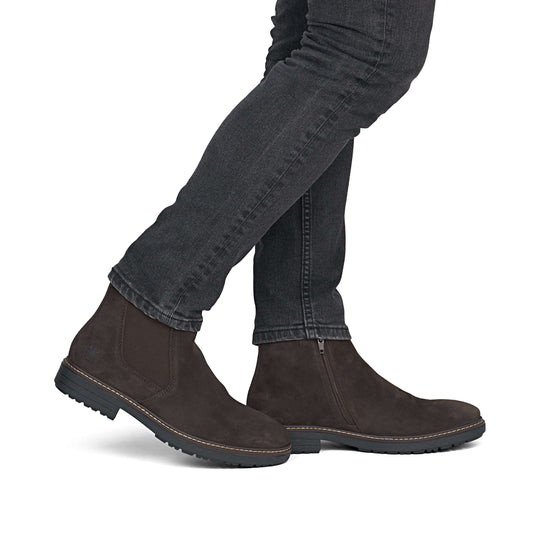Rieker 33180 Mens Chelsea Boots Chestnut