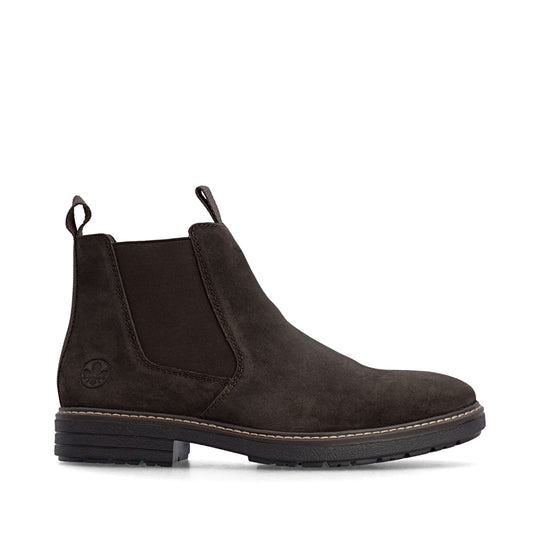 Rieker 33180 Mens Chelsea Boots Chestnut