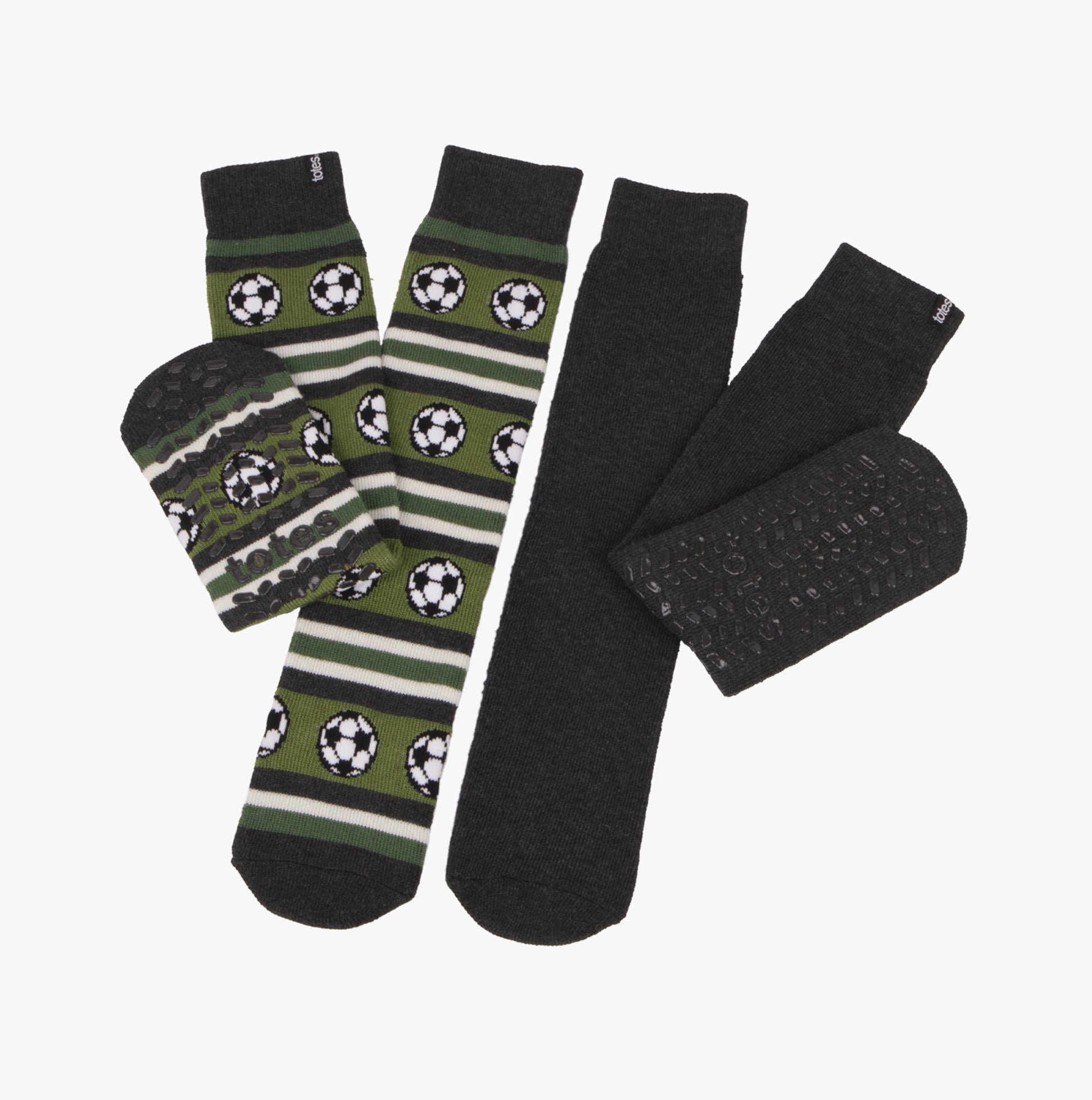 Totes Toasties original-slippe Mens Crew Socks Football