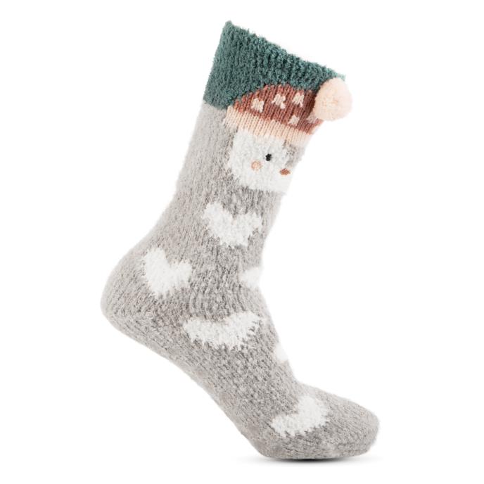 Totes Toasties 3403 NOVELTY SUPER SOFT SLIPPER SOCKS Womens Crew Penguin