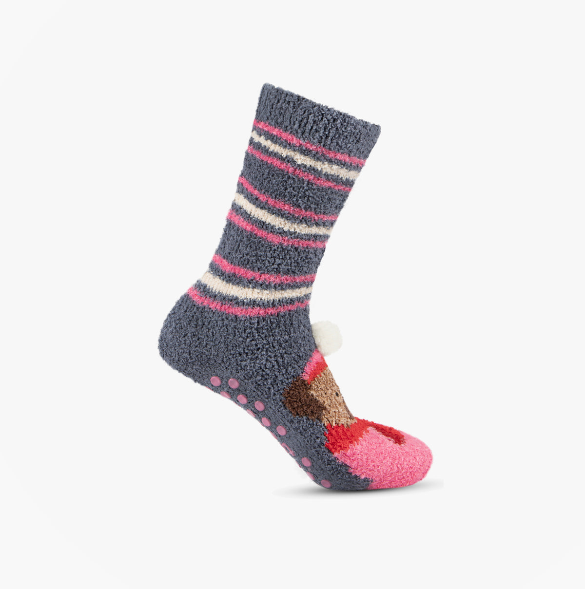 Totes Toasties 3403 NOVELTY SUPER SOFT SLIPPER SOCKS Womens Slipper Socks Dog