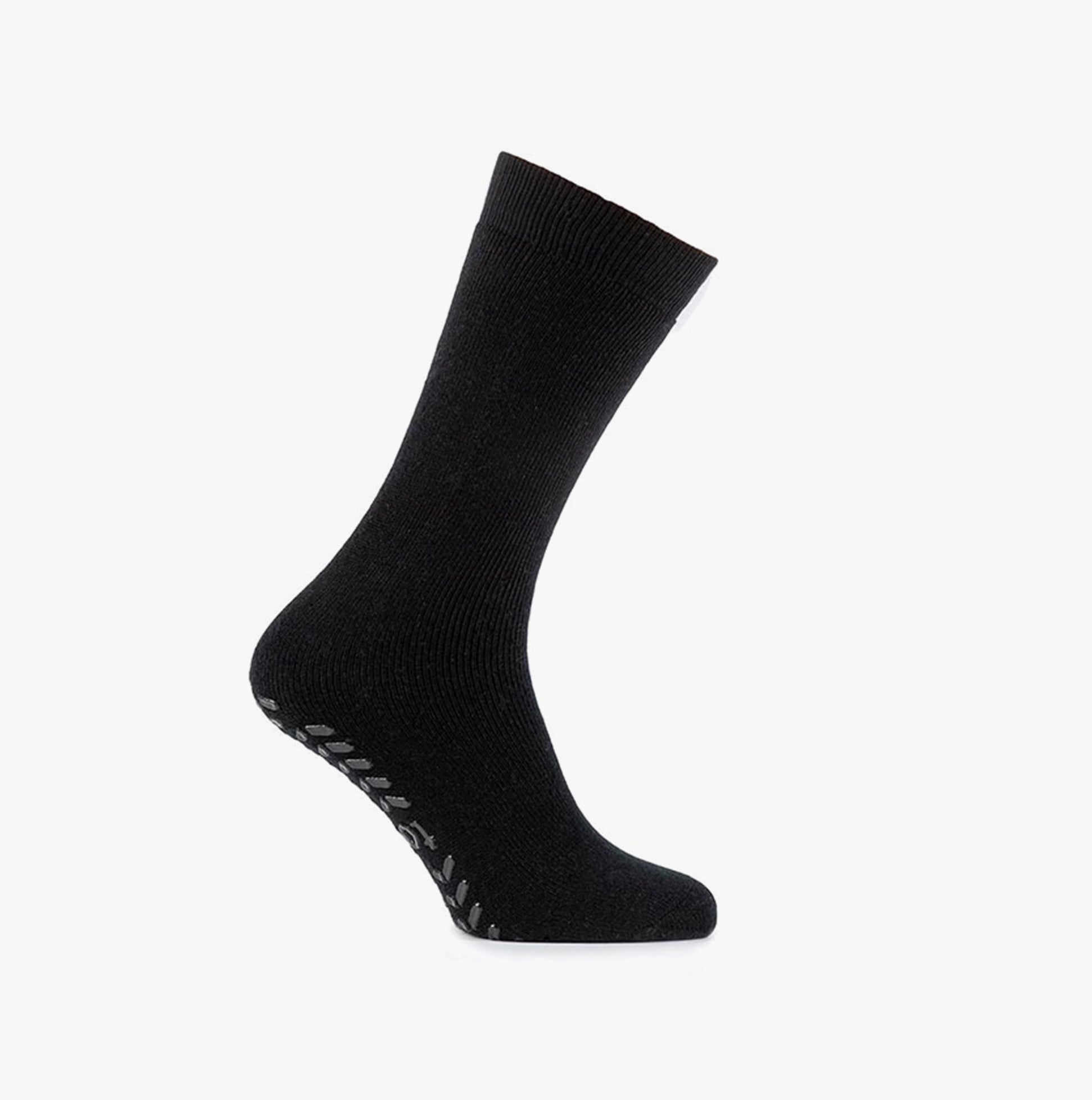 Totes Isotoner 3530F THERMAL ORIGINAL SLIPPER SOCK Mens Slipper Socks Black