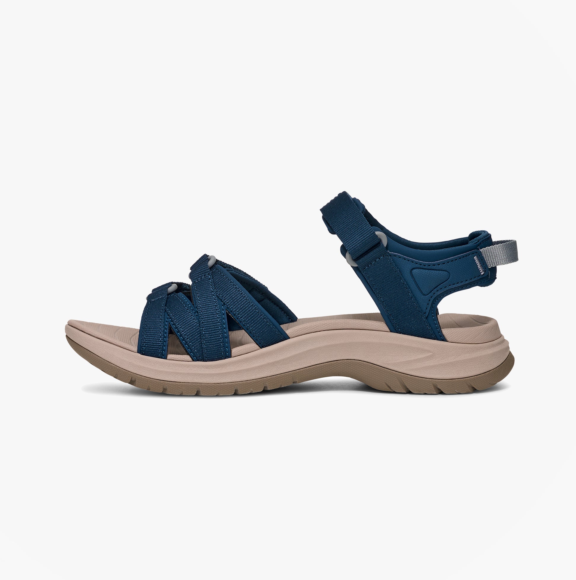 Teva TIRRA SPORT Womens Cross Strap Sandals Blue Opal