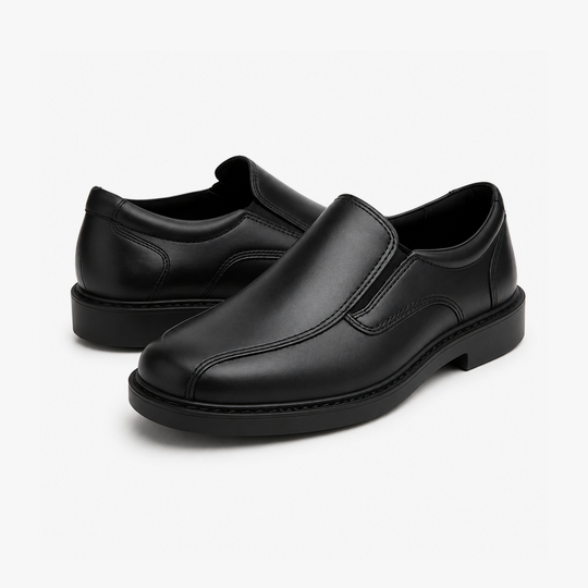 Hush Puppies TOBY SENIOR Boys Shoes Black
