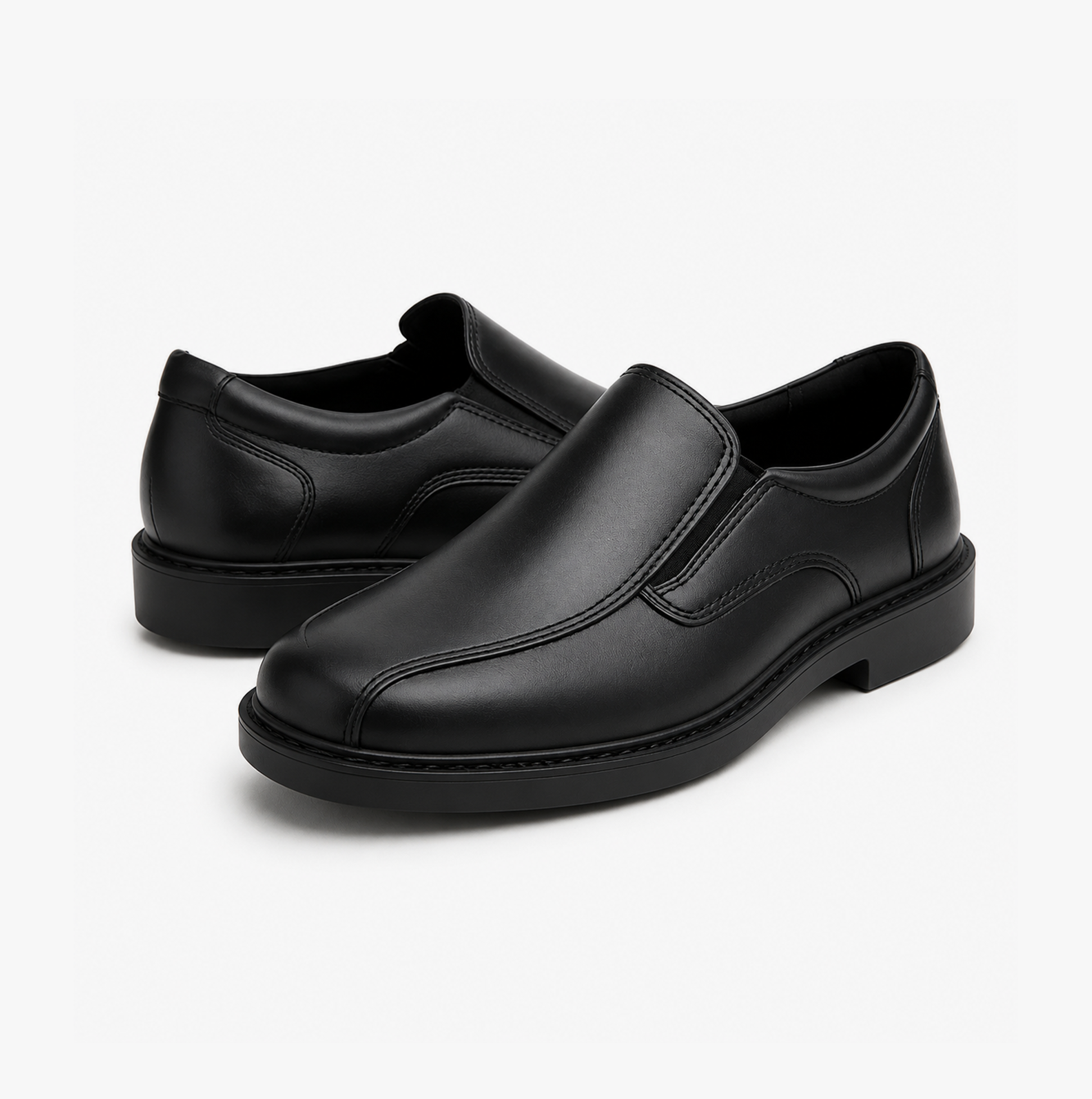 Hush Puppies TOBY SENIOR Boys Shoes Black