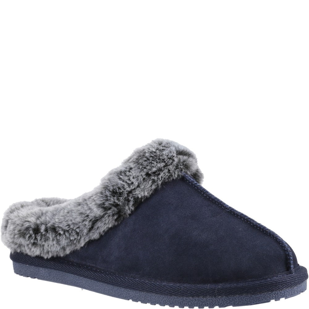Hush Puppies Amara Womens Mules Navy