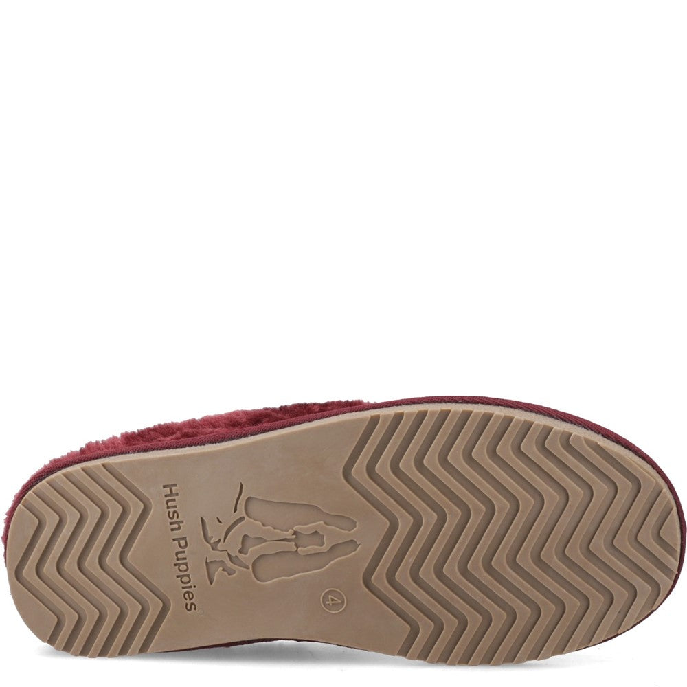Hush Puppies Amara Womens Mules Wine