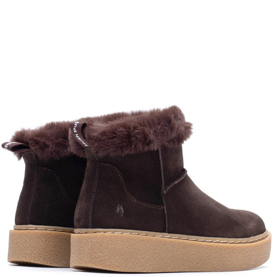 Hush Puppies Becca Ankle Boots Womens Ankle Boots Chocolate