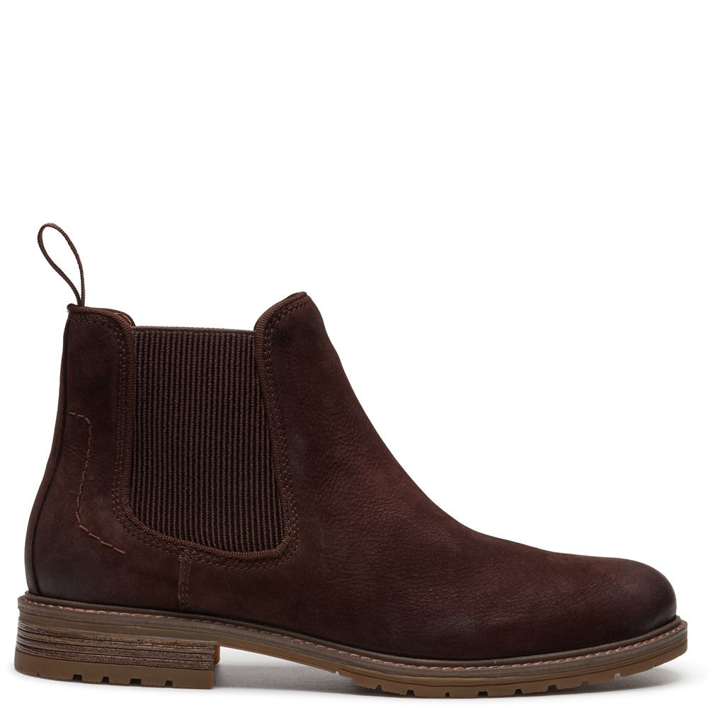 Hush Puppies Russell Boots Mens Chelsea Boots Brown