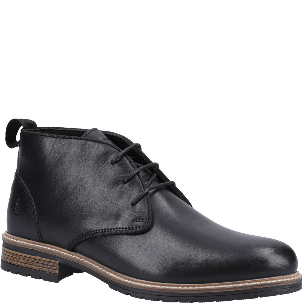 Hush Puppies Ricky Boots Mens Chukka Boots Black