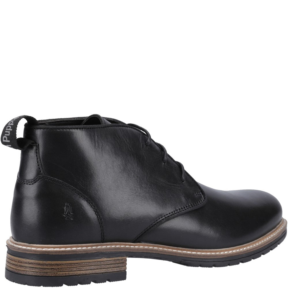 Hush Puppies Ricky Boots Mens Chukka Boots Black