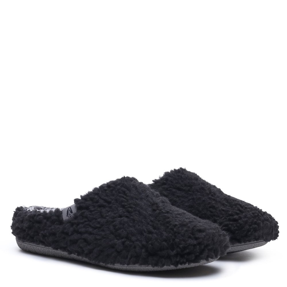 Hush Puppies Good Teddy Womens Mules Black