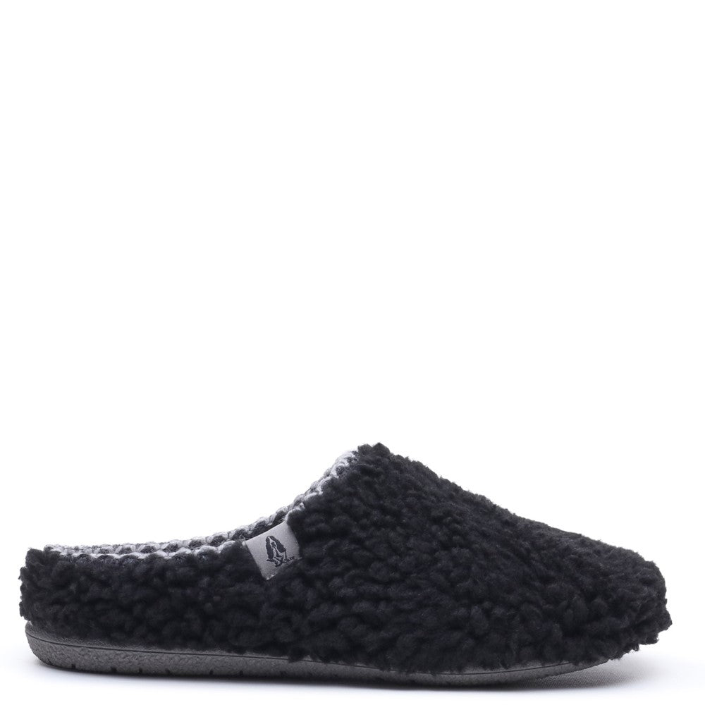 Hush Puppies Good Teddy Womens Mules Black