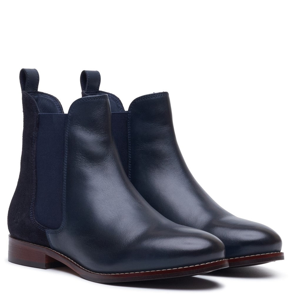 Hush Puppies Colette Boot Womens Chelsea Boots Navy
