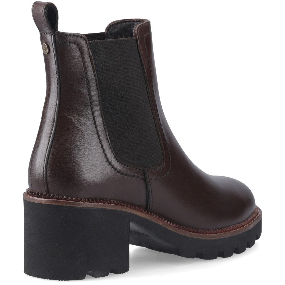Hush Puppies Gaia Chelsea Boot Womens Chelsea Boots Chocolate