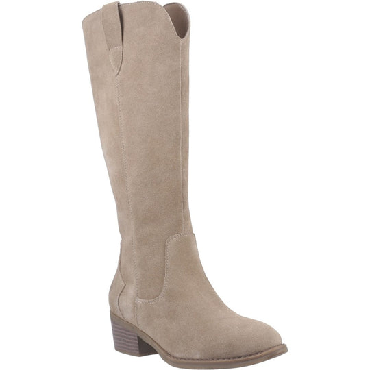 Hush Puppies Isabella Long Boot Womens Cowboy & Western Boots Taupe