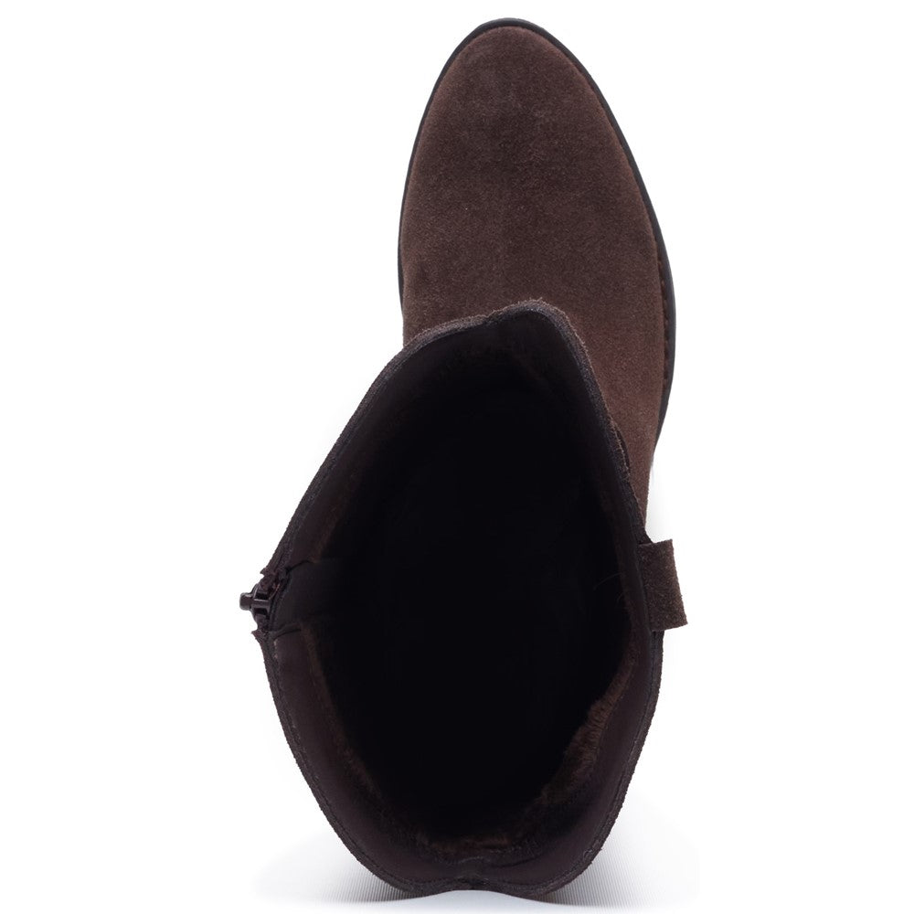 Hush Puppies Isabella Long Boot Womens Cowboy & Western Boots Chocolate