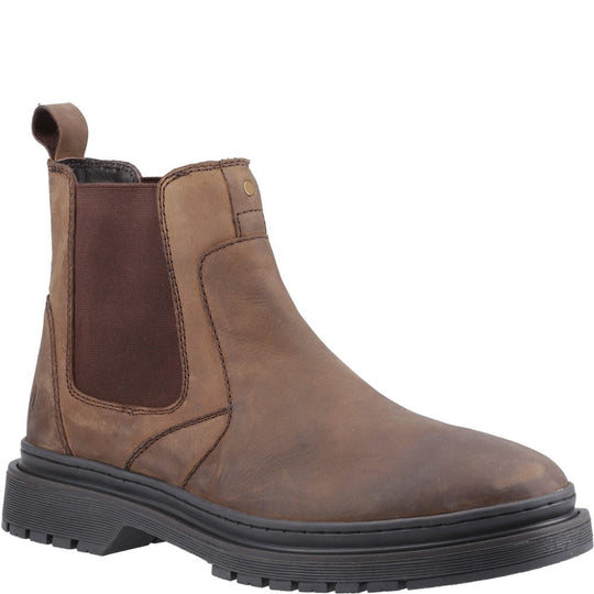 Hush Puppies Jamie Chelsea Boot Mens Chelsea Boots Brown