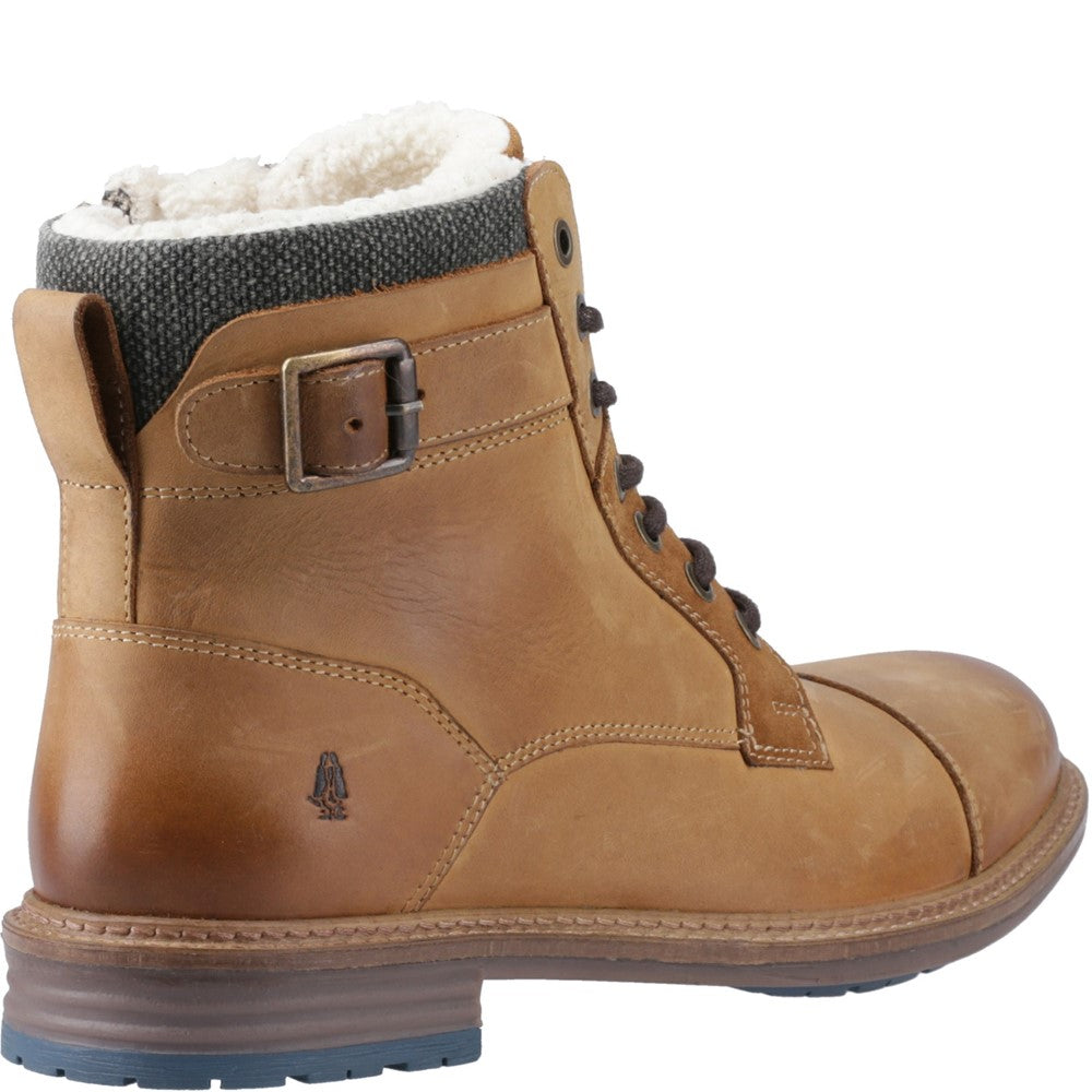 Hush Puppies Jordan Buckle Boot Mens Ankle Boots Tan