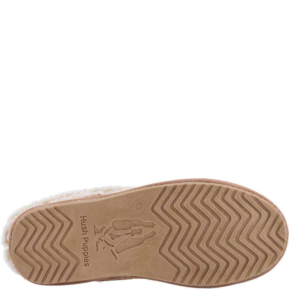 Hush Puppies Anika Womens Mules Tan