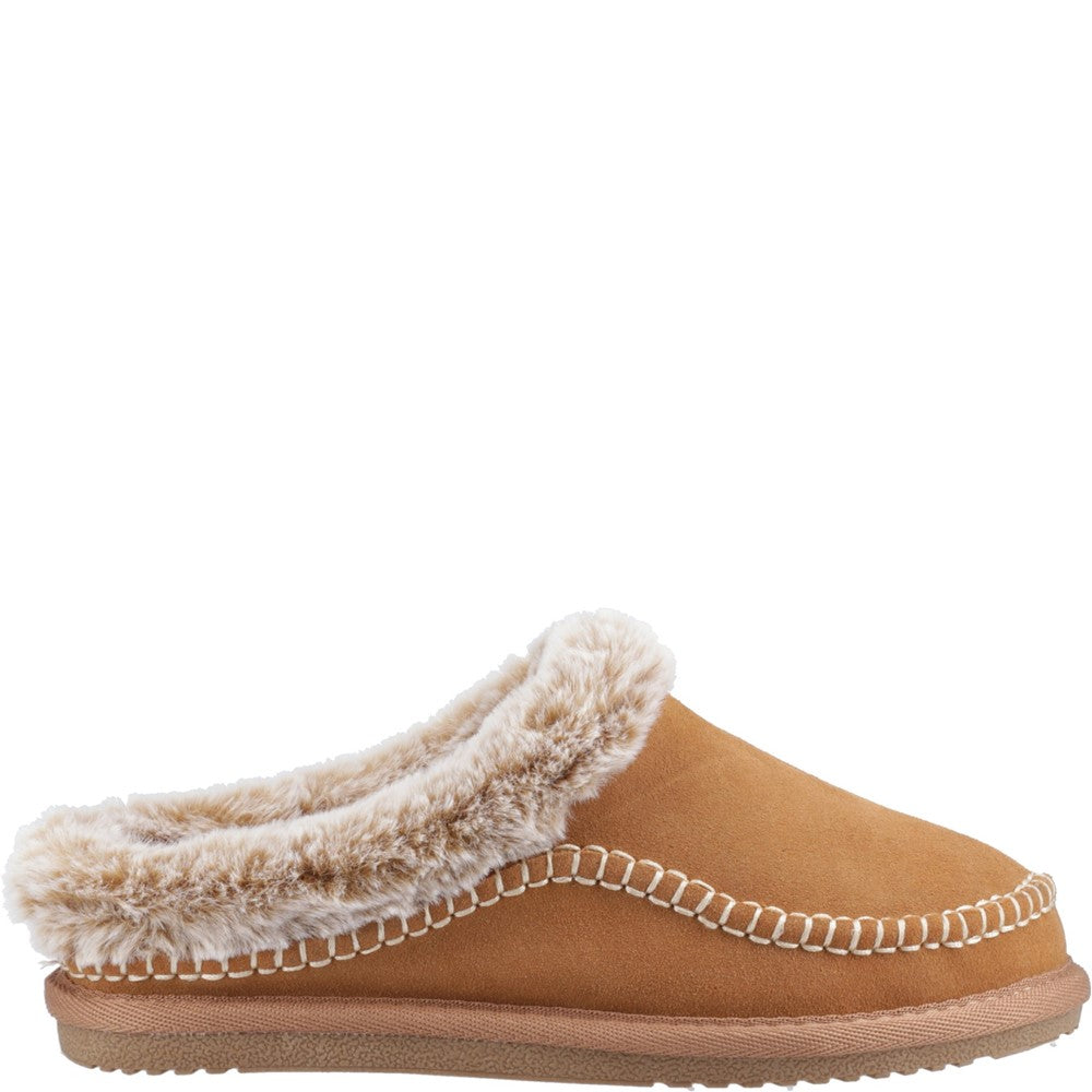 Hush Puppies Anika Womens Mules Tan