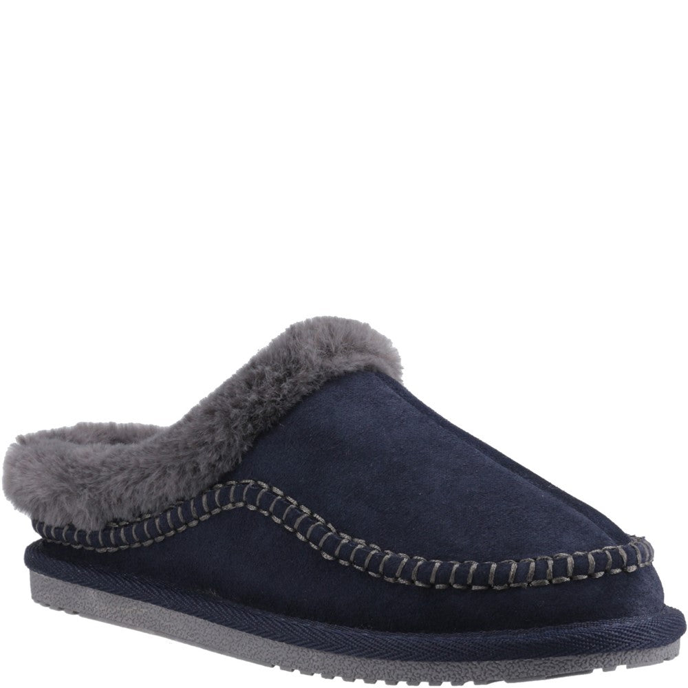 Hush Puppies Anika Womens Mules Navy