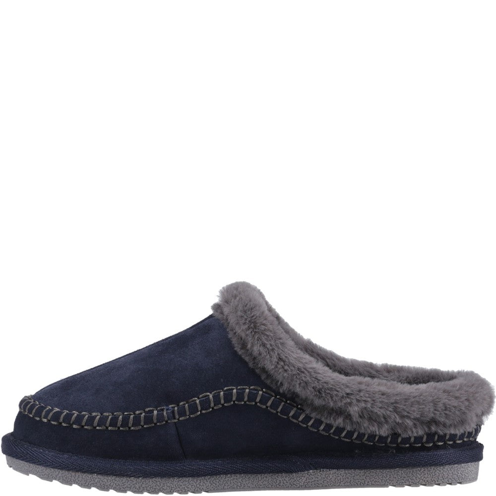 Hush Puppies Anika Womens Mules Navy