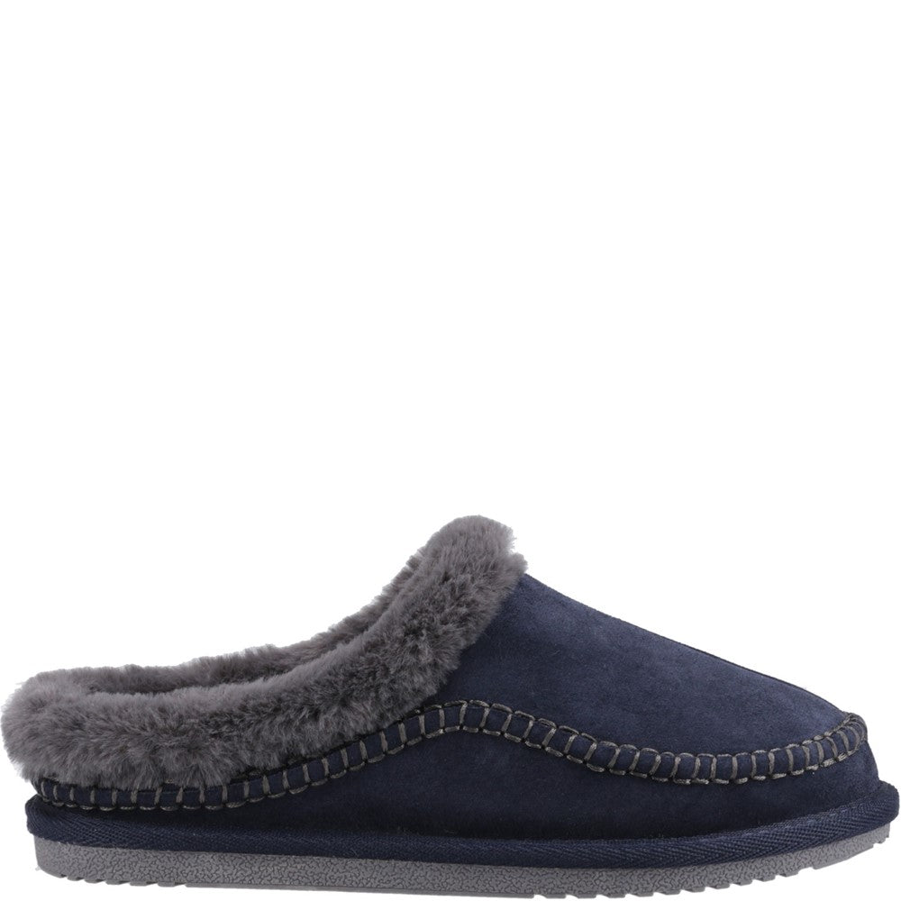 Hush Puppies Anika Womens Mules Navy