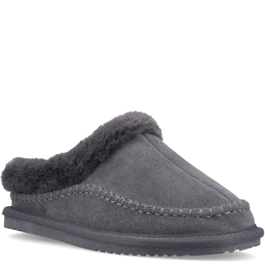 Hush Puppies Anika Womens Mules Grey